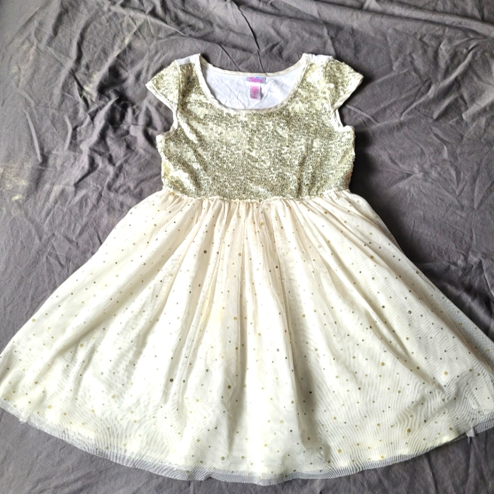 Justice Size 7 Girl's sequin dress